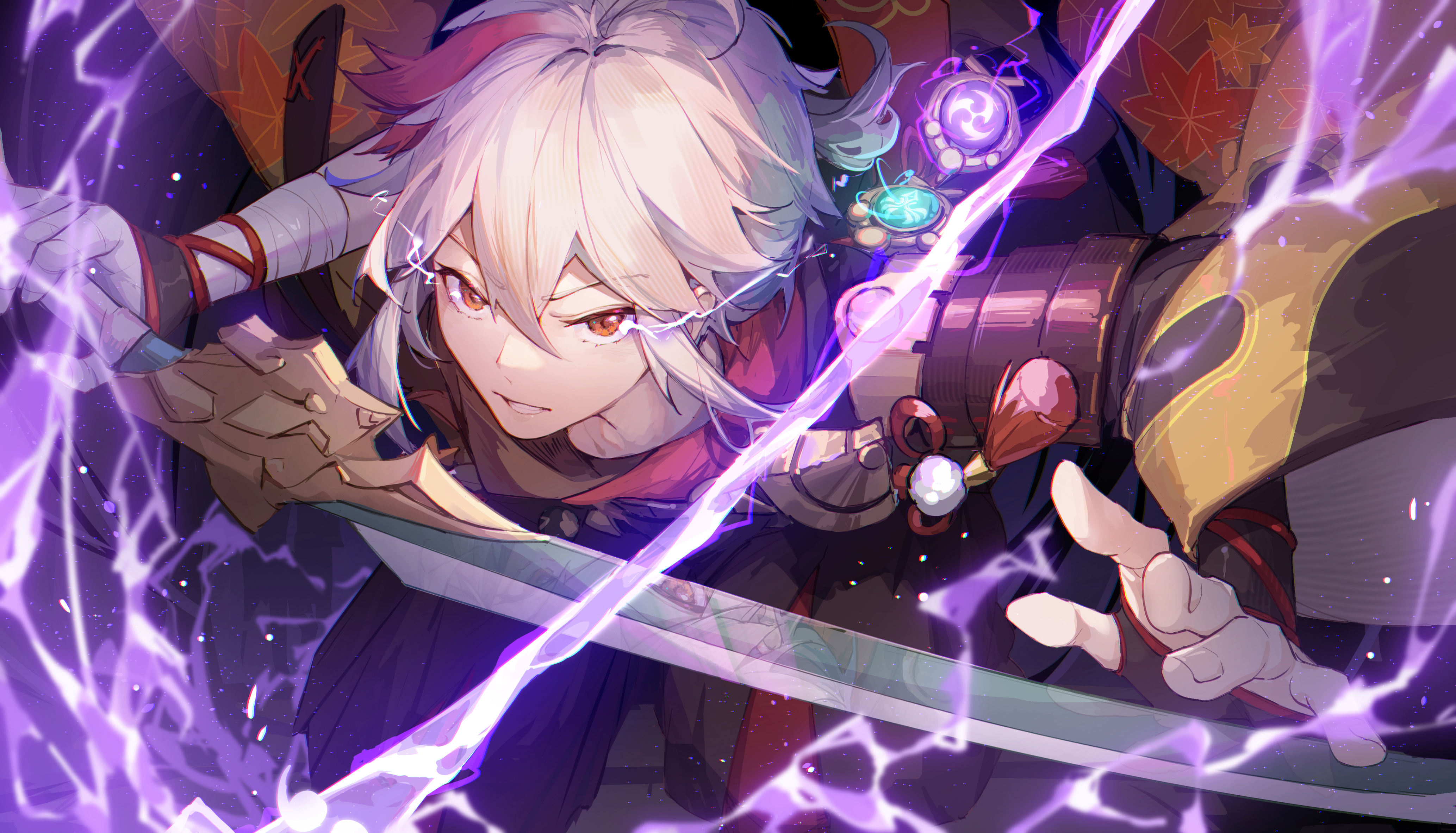 Kaedehara Kazuha (Genshin Impact) HD Wallpaper and Background