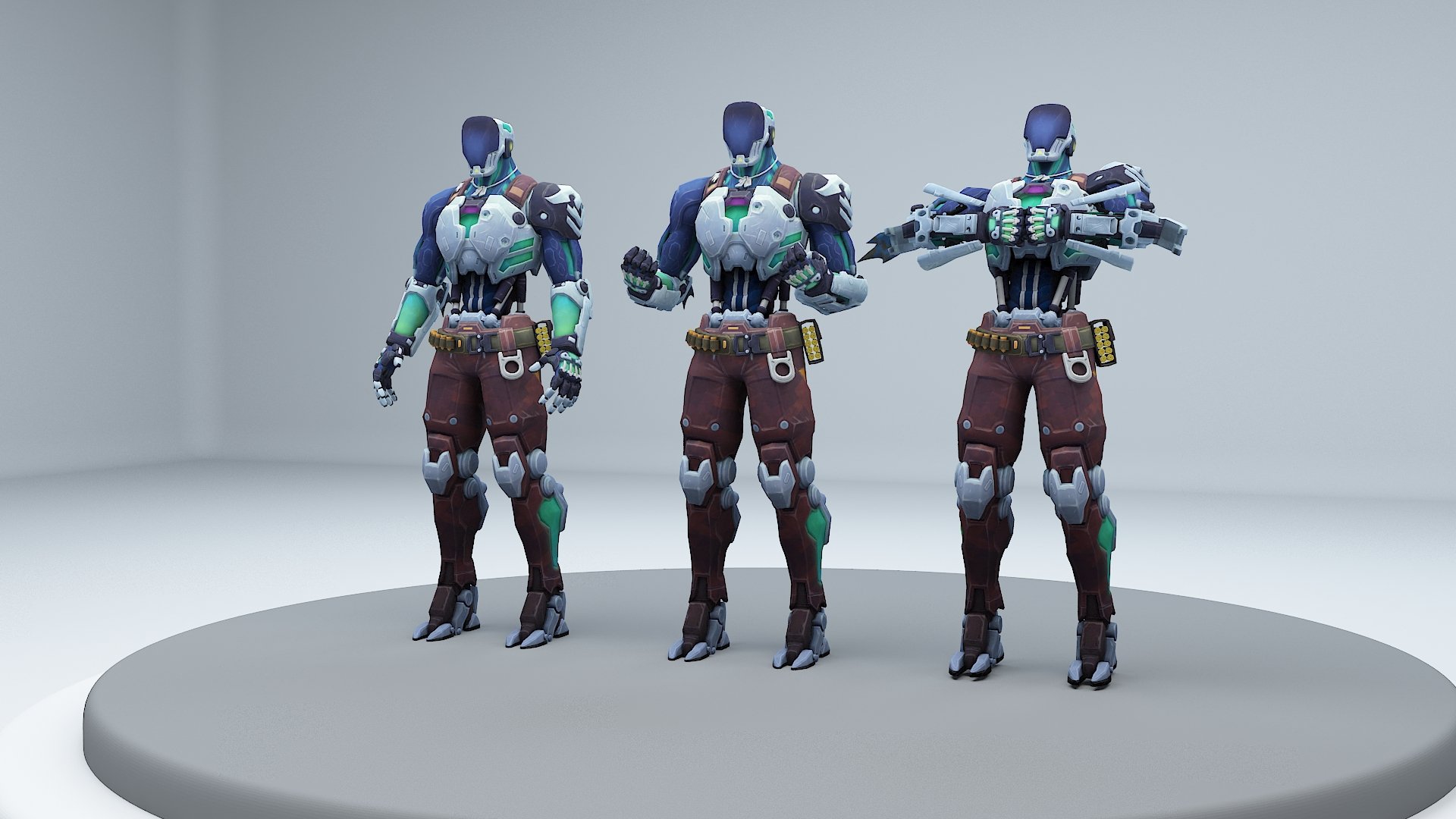 KAY O From Valorant Ready 3D Model