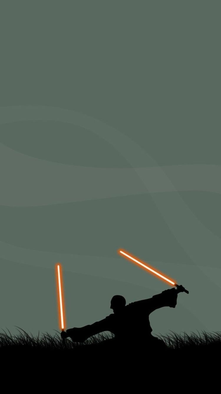 Minimalist Star Wars iPhone Wallpaper