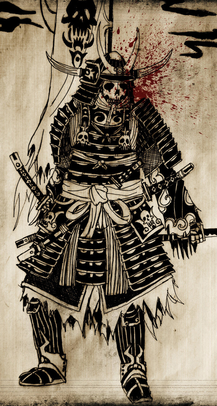 Wallpaper ID 344265  Fantasy Samurai Phone Wallpaper Warrior 1170x2532  free download
