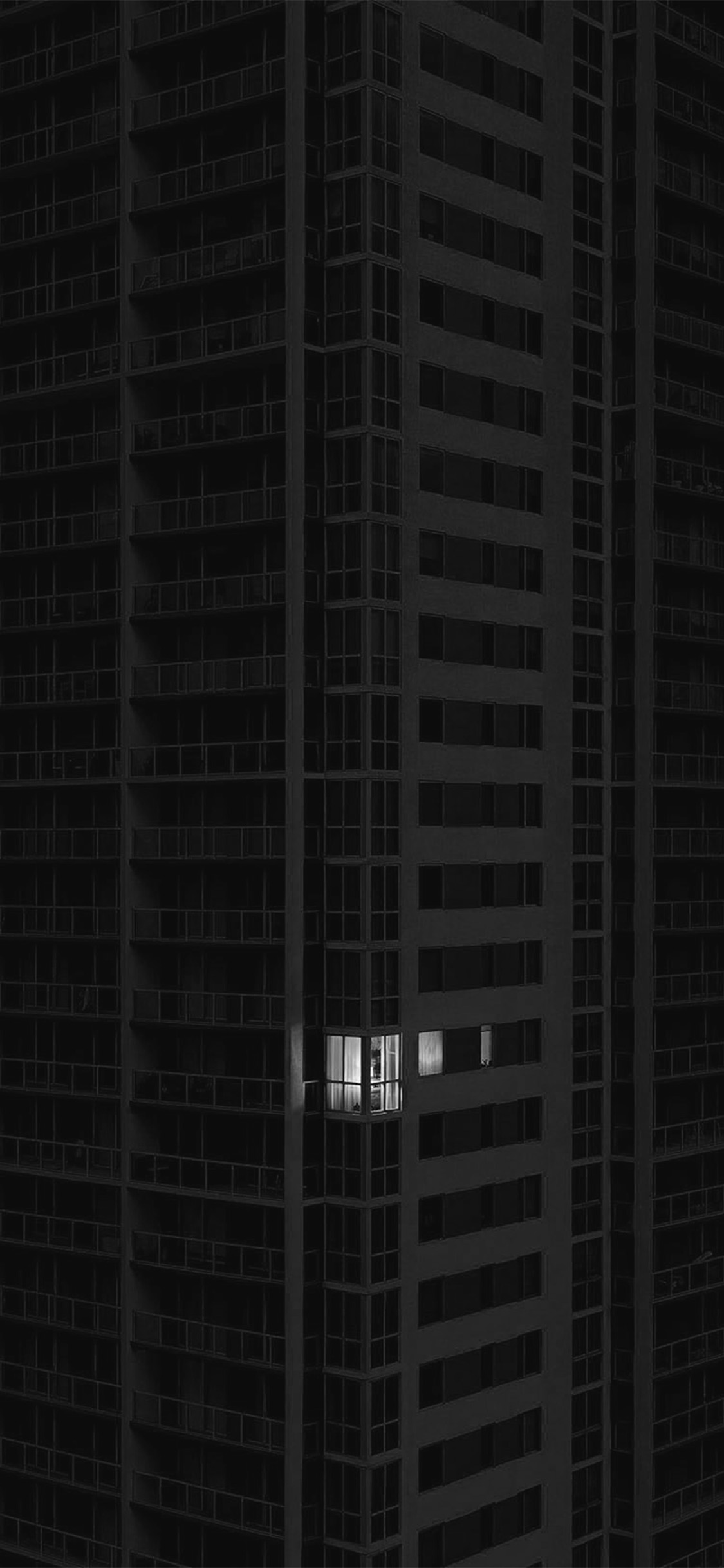 city dark apartment pattern art illustration bw
