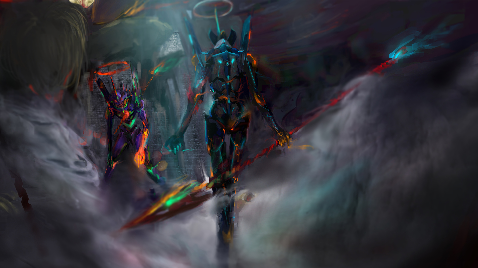 Neon Genesis Evangelion 12k Laptop Full HD 1080P HD 4k Wallpaper, Image, Background, Photo and Picture