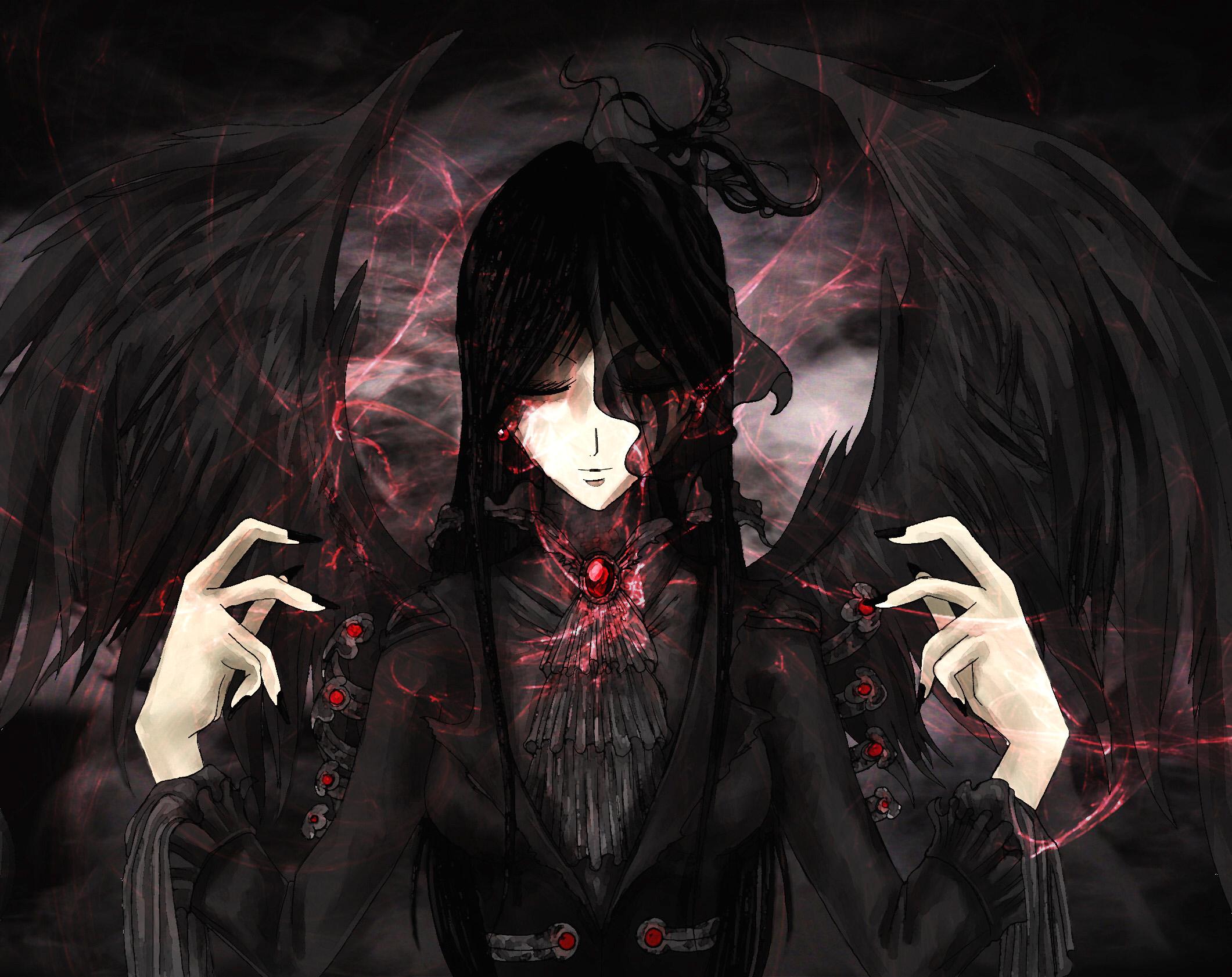 Awesome Dark Angel Anime Wallpaper Free Awesome Dark Angel Anime Background