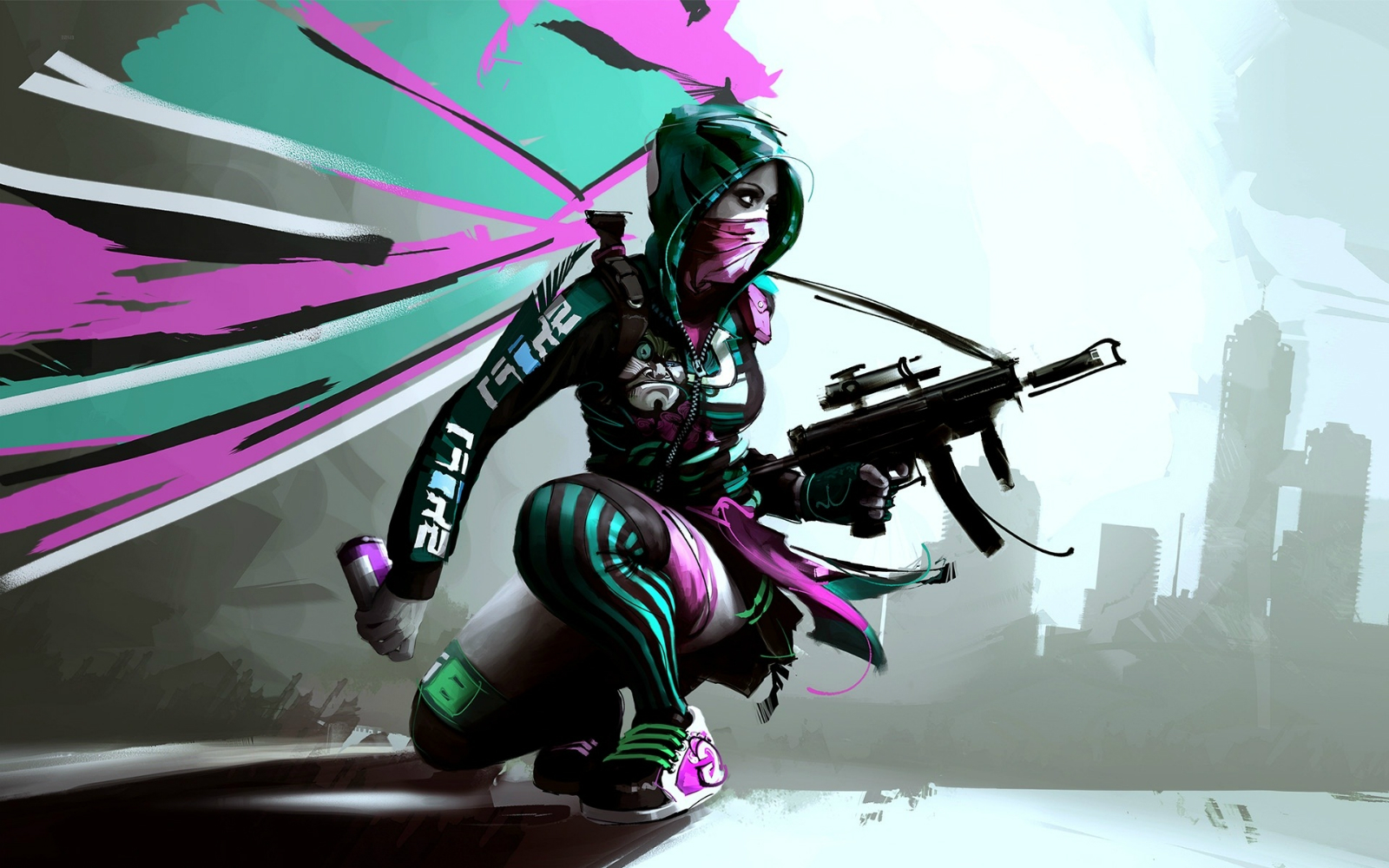 Desktop Wallpaper All Points Bulletin Girls vdeo game