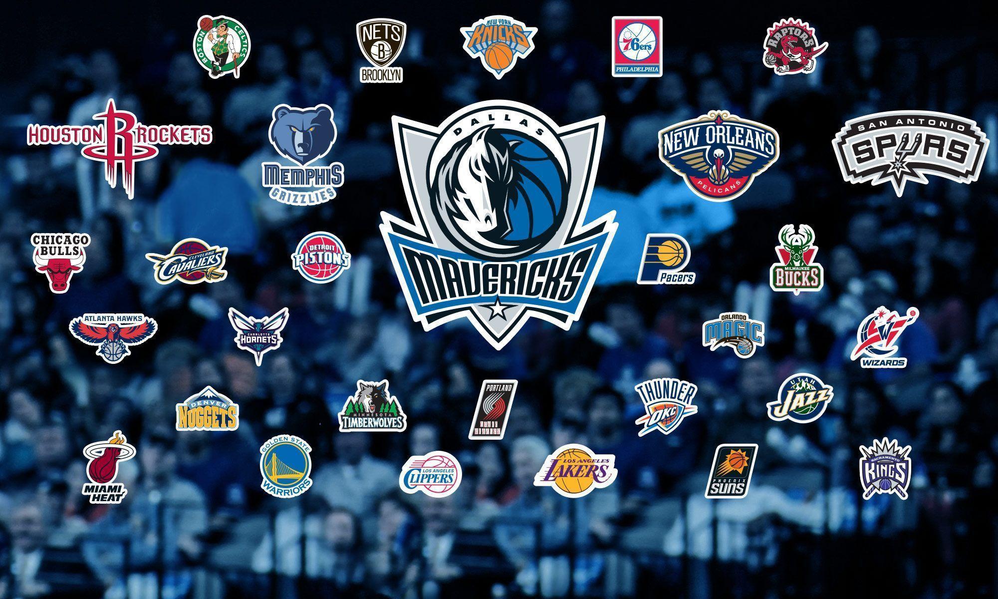 NBA Team Logos Wallpaper Free NBA Team Logos Background