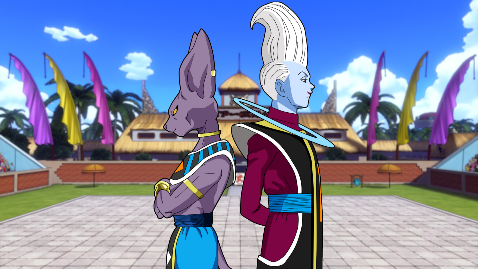 Beerus And Whis Wallpapers - Wallpaper Cave.