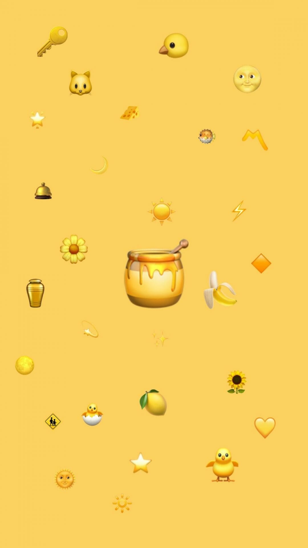 Emoji mustard yellow wallpaper. Cute emoji wallpaper, Emoji