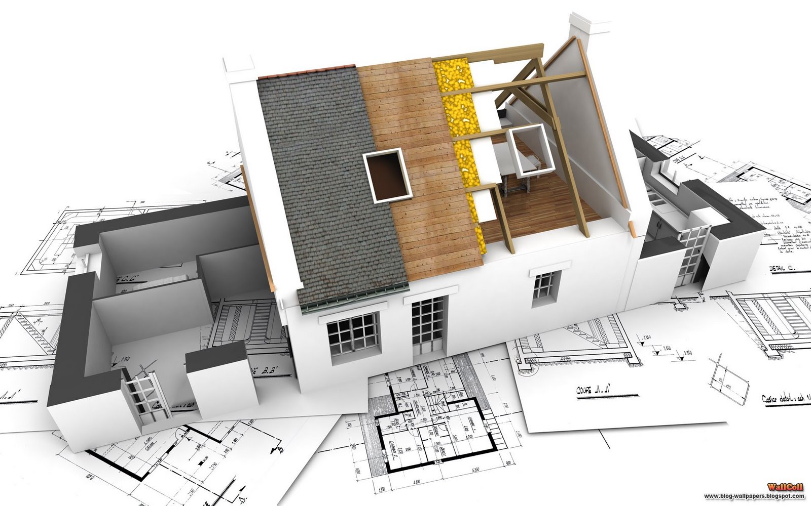 House Construction Wallpaper