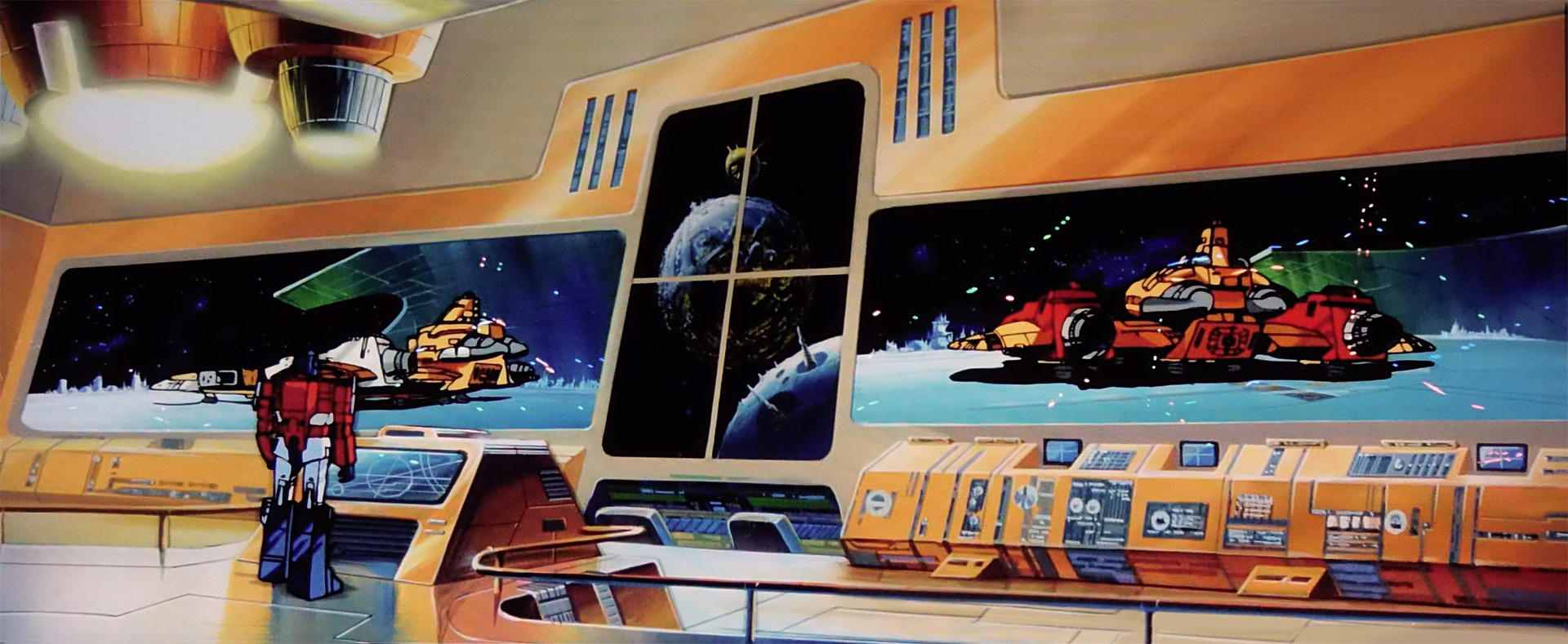 Transformers The Movie Background image