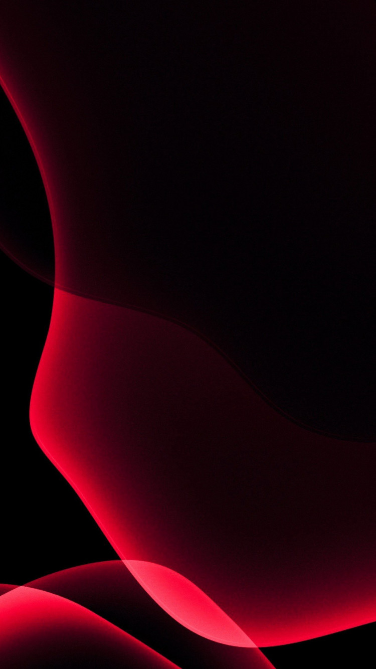 Ios 13 Red Abstract Wallpaper 13 Wallpaper Red