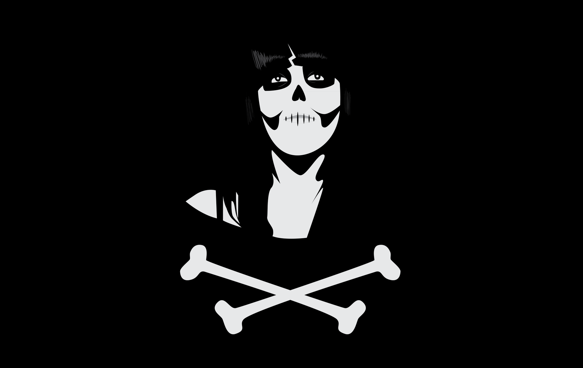 dia, De, Los, Muertos, Day, Of, The, Dead, Skull, Crossbones Wallpaper HD / Desktop and Mobile Background