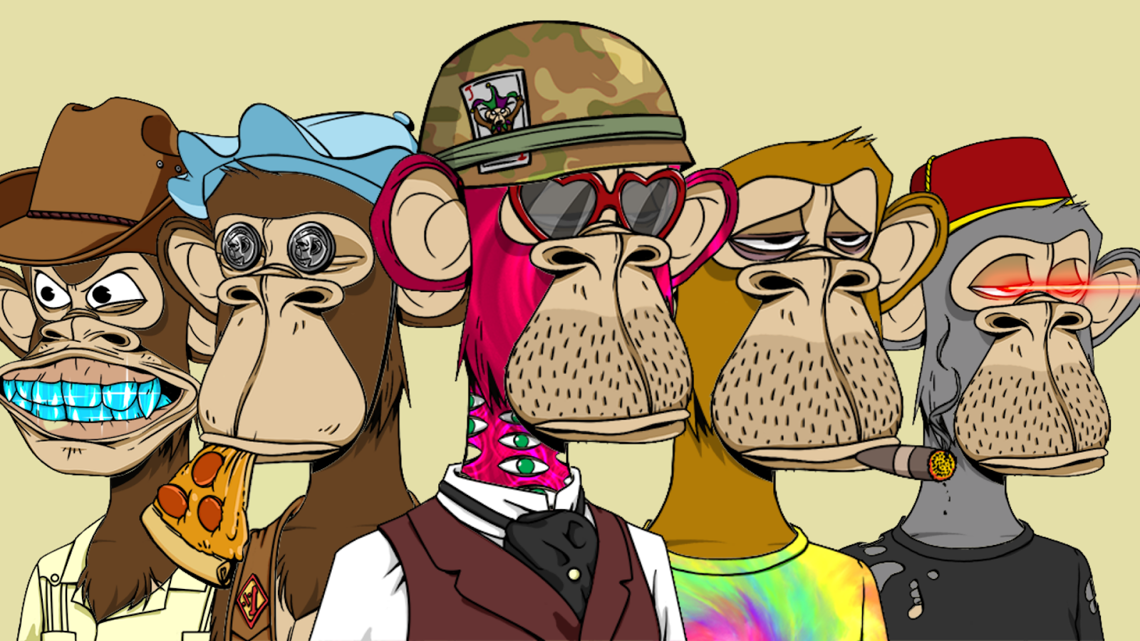 Bored Ape Yacht Club Wallpaper Free Bored Ape Yacht Club Background