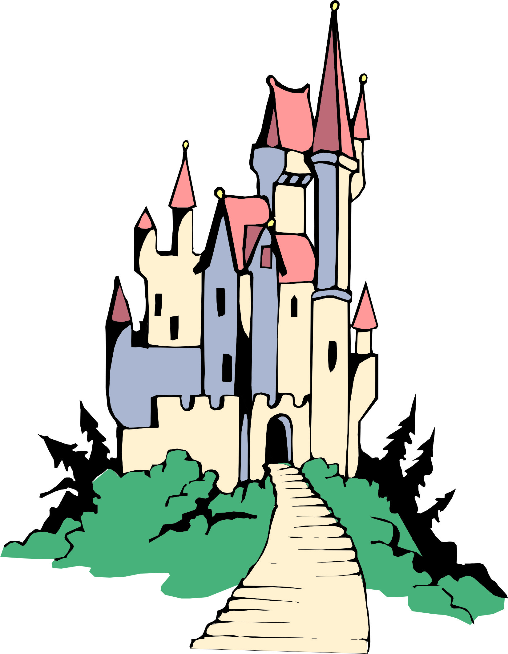 Cartoon Castle Image