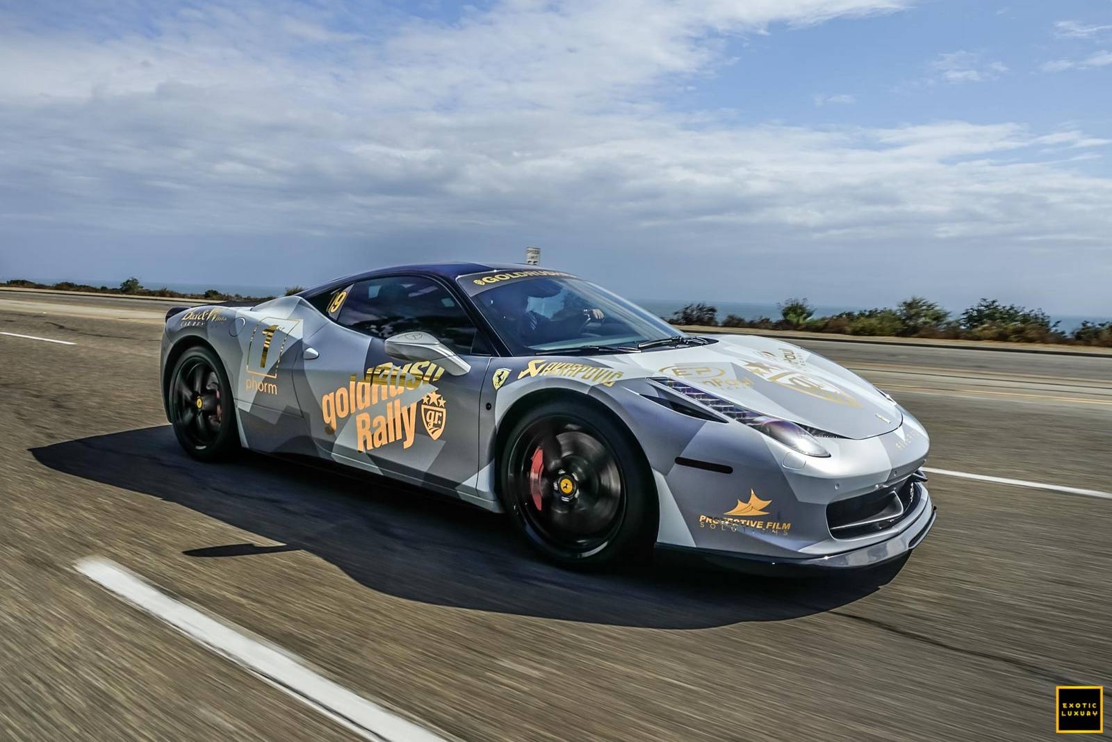 goldRush Rally 7 Supercar Photohoot