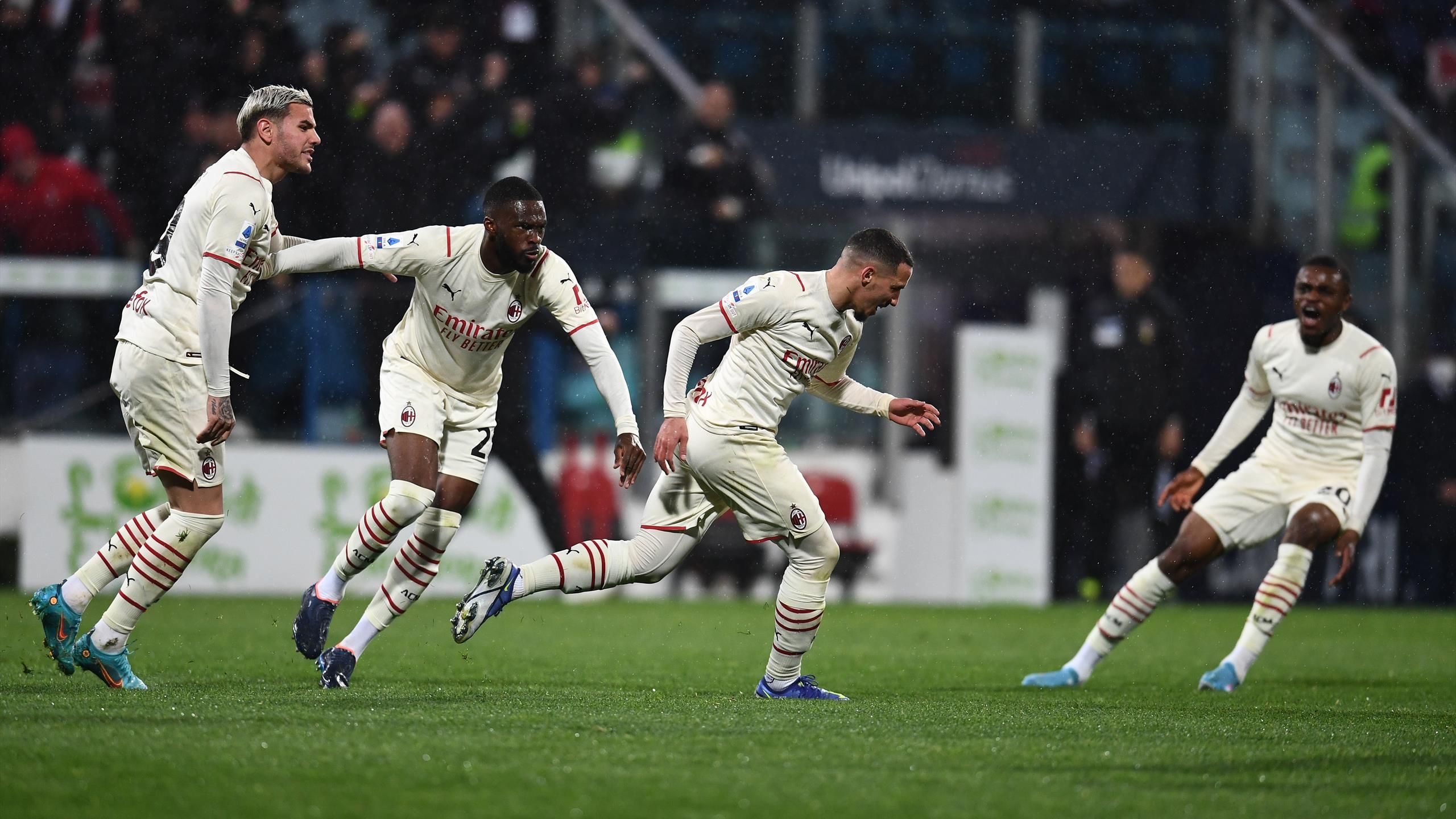 Serie A result Bennacer scores winner as AC Milan edge out Cagliari