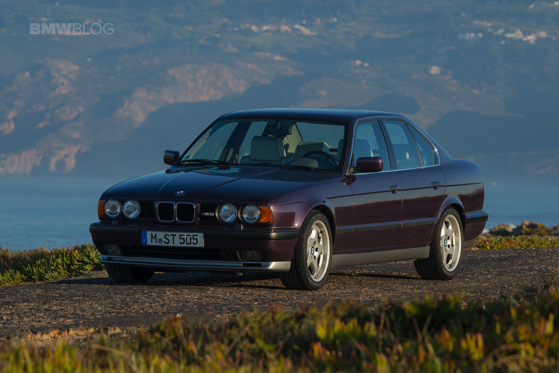 Photoshoot with the BMW E34 M5