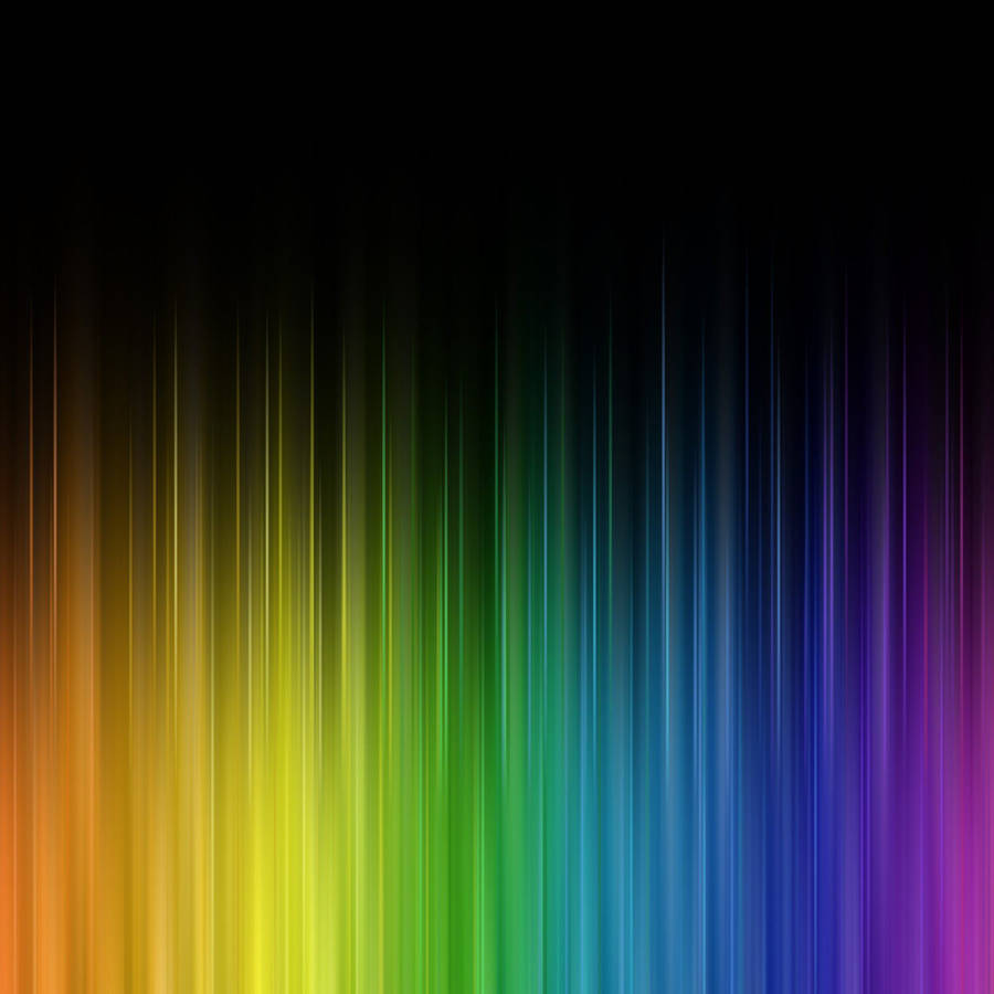 Download Rainbow Aesthetic Digital Lines Wallpaper