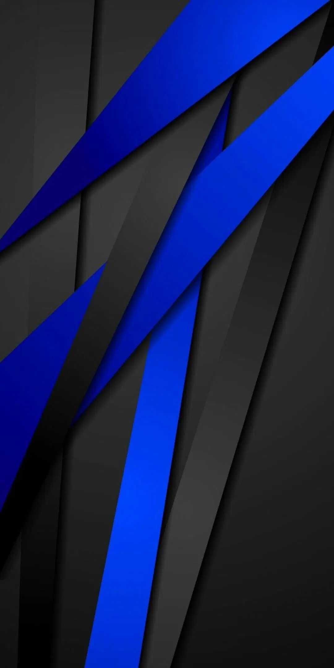 Black and Blue Wallpaper Discover more Black, Black and Blue, Blue, Blue and Black wallpape. Black and blue wallpaper, Android wallpaper black, Abstract wallpaper