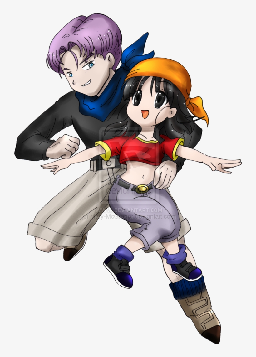 Pan And Trunks Image Trunks & Pan HD Wallpaper And De Pantalla Pan Y Trunks PNG Download