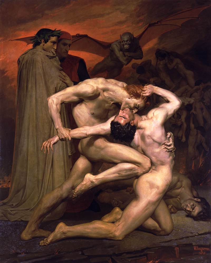 William Adolphe Bouguereau (1825 1905) And Virgil In