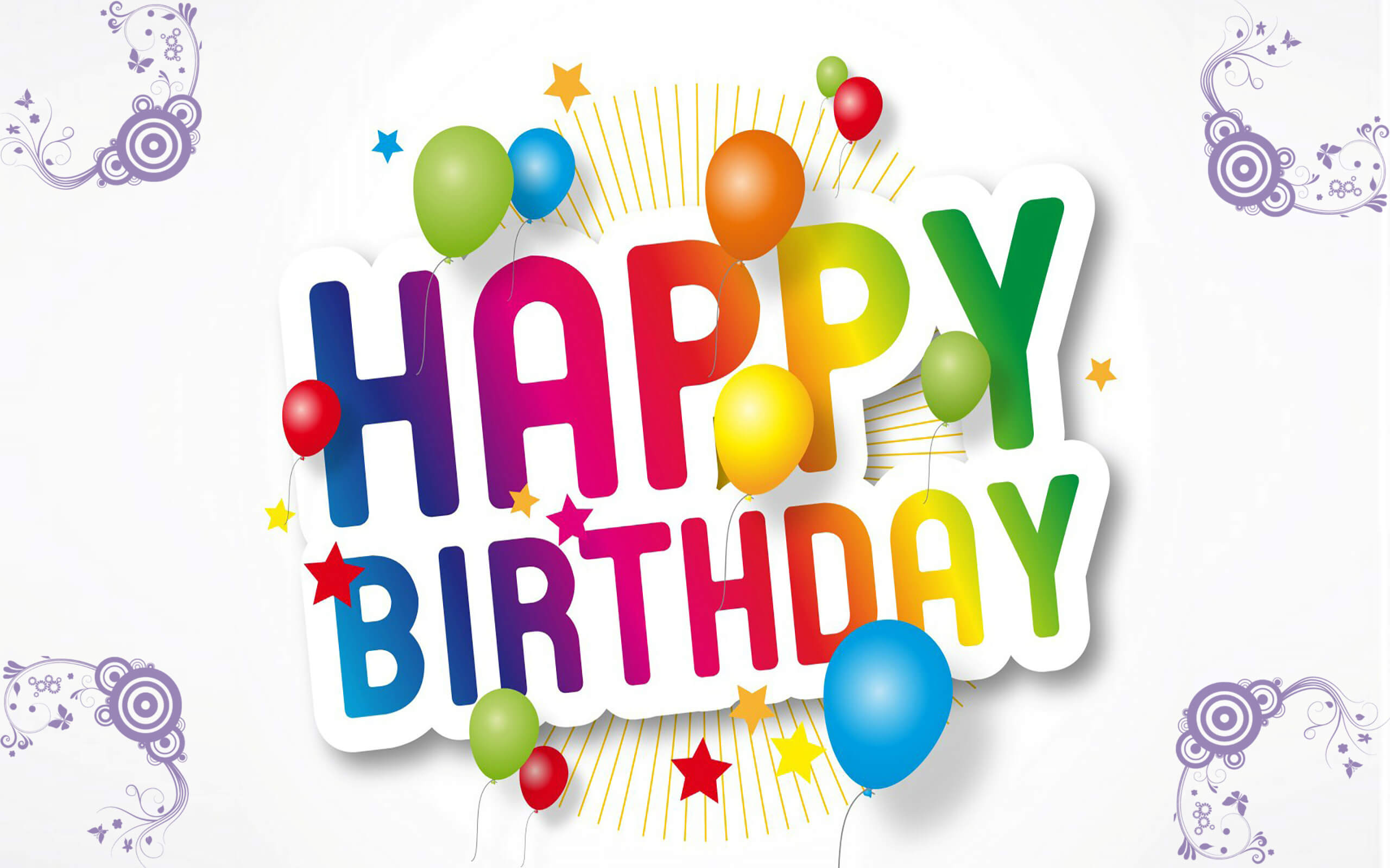 Happy Birthday Cards Design HD Wallpaper