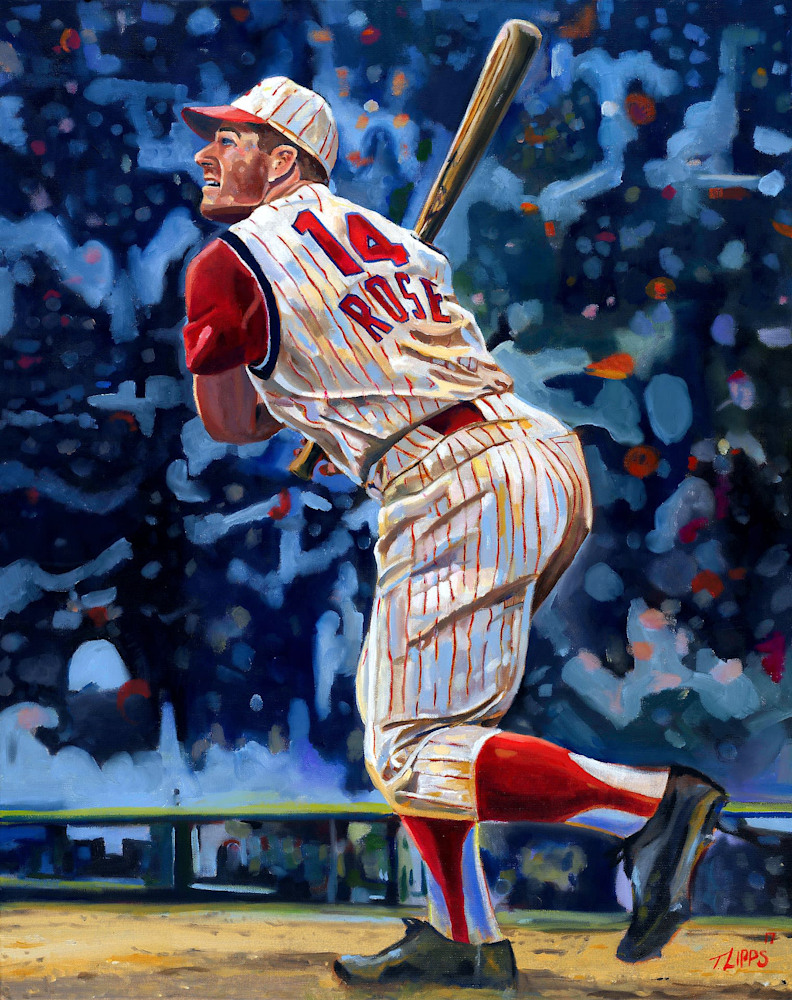 Pete Rose painting