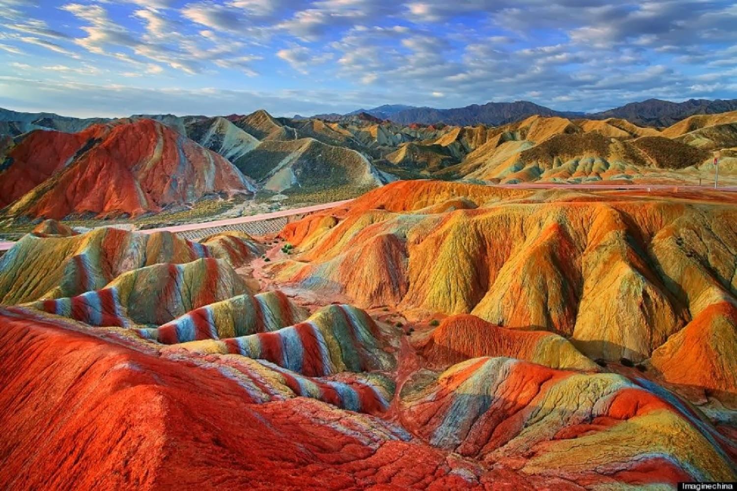 Rainbow Mountain Wallpaper
