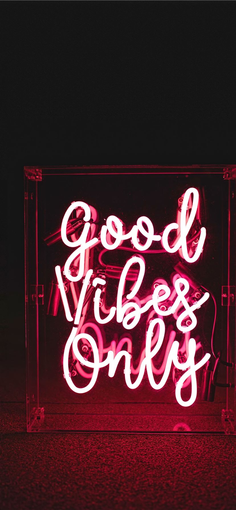 Neon Quotes Top Free Neon Quotes Background Acces. iPhone 11 Wallpaper Free Download