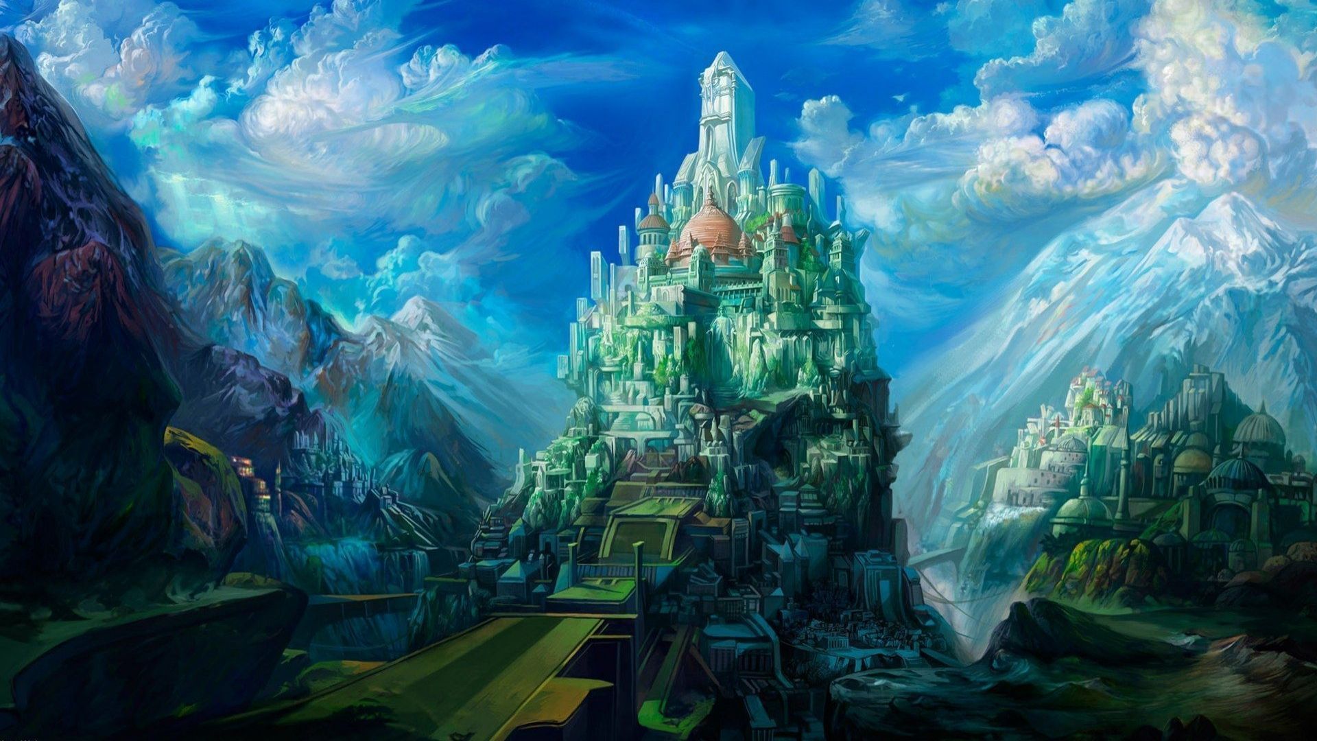 Magical Castle Wallpaper