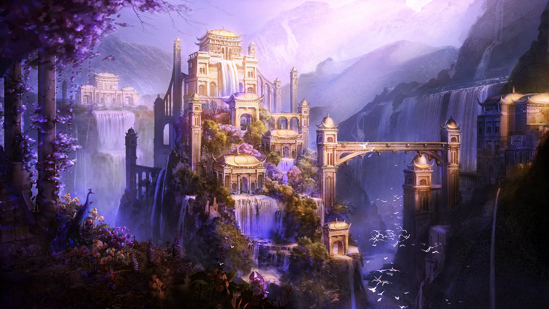 Fantasy Castle HD Wallpaper