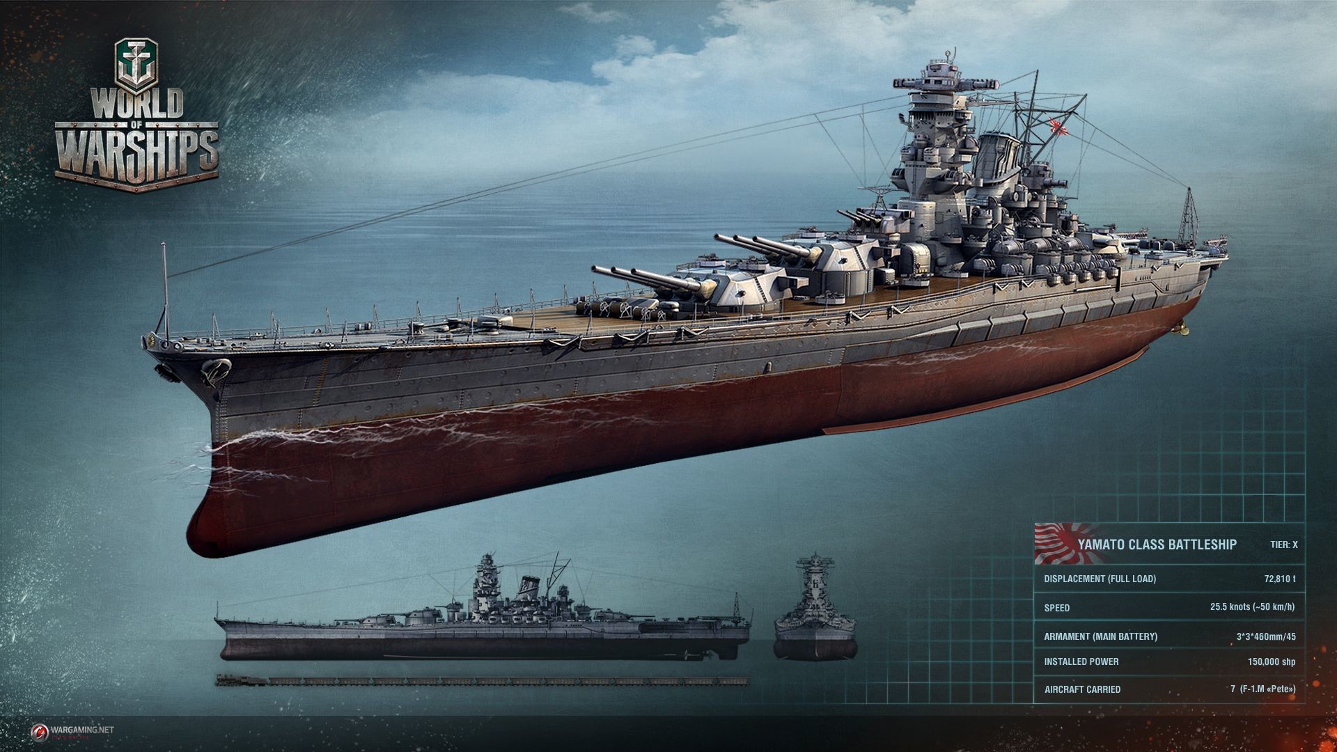 Battleship Yamato World Of Warships