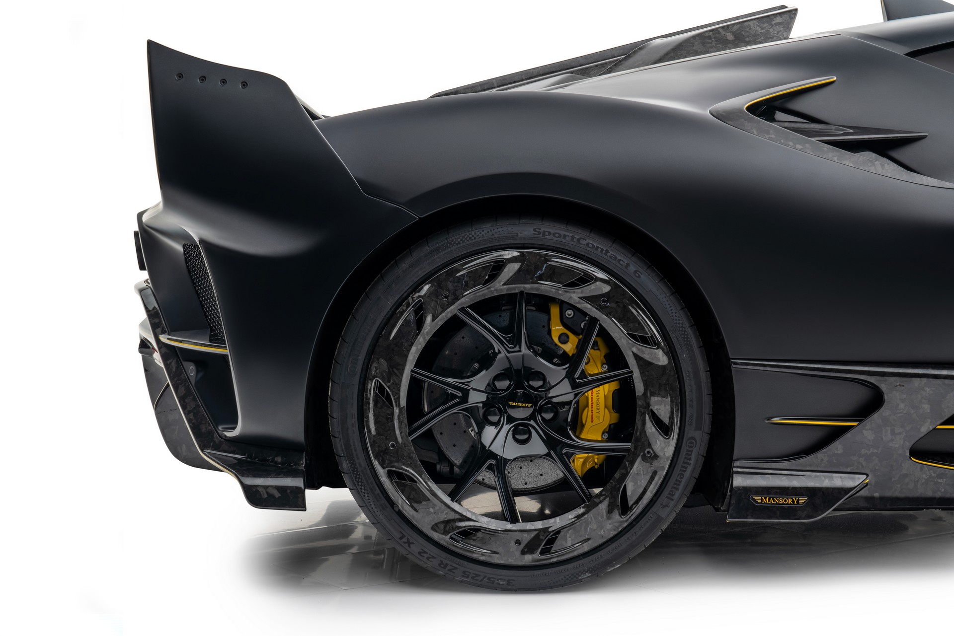 2.4 seconds to 100, 966 horsepower, Mansory released Ferrari SF90 conversion kit