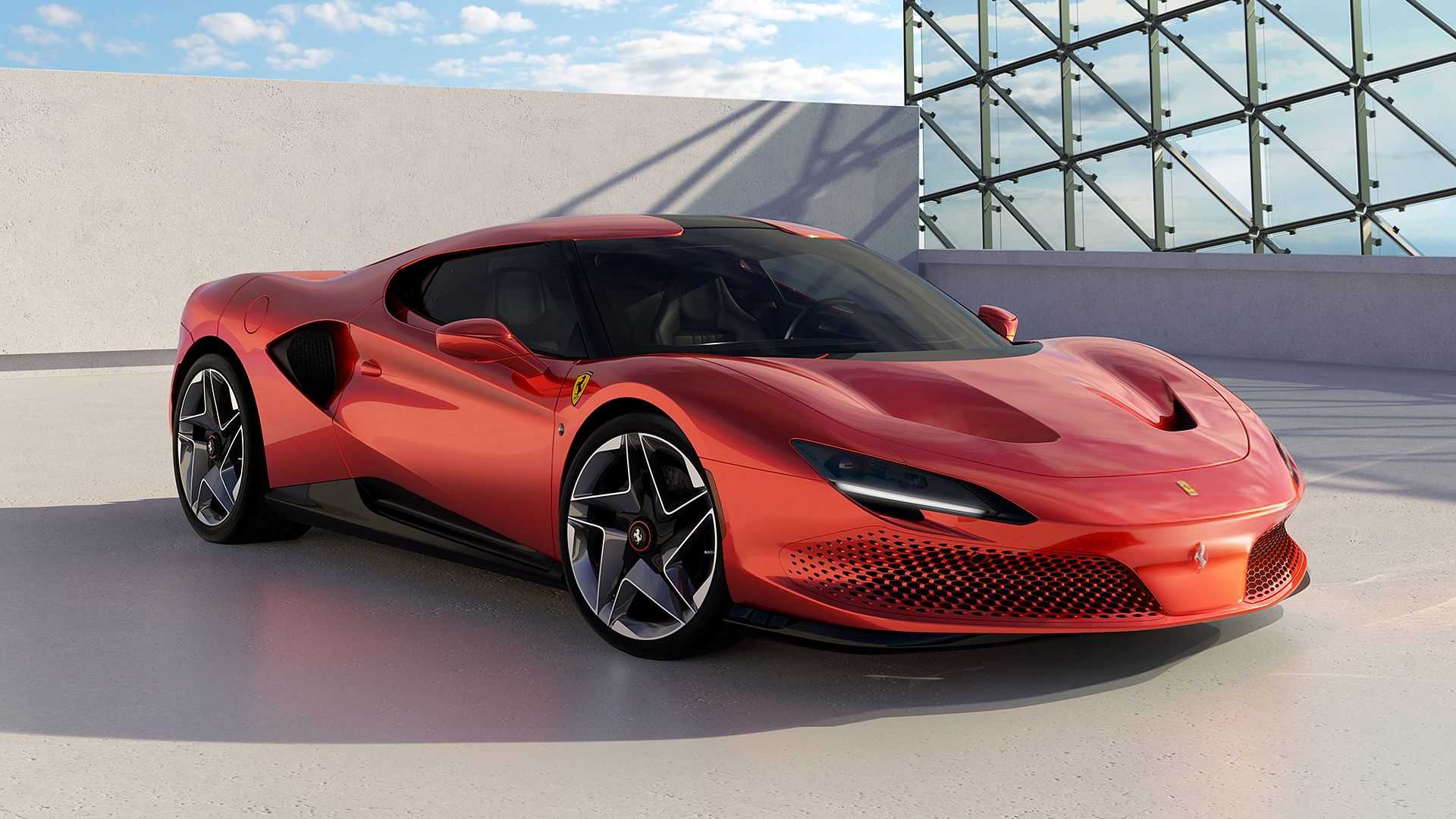 2022 Ferrari SP48 Unica as F8 without rear window!