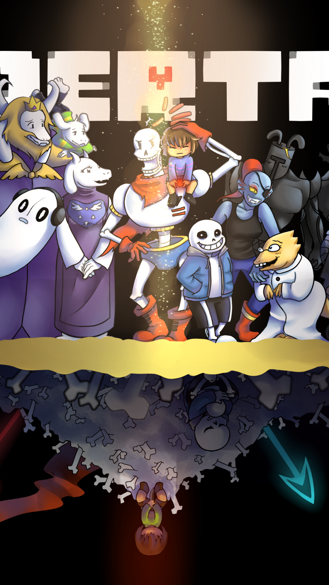 Download Video Game Undertale Phone Wallpaper