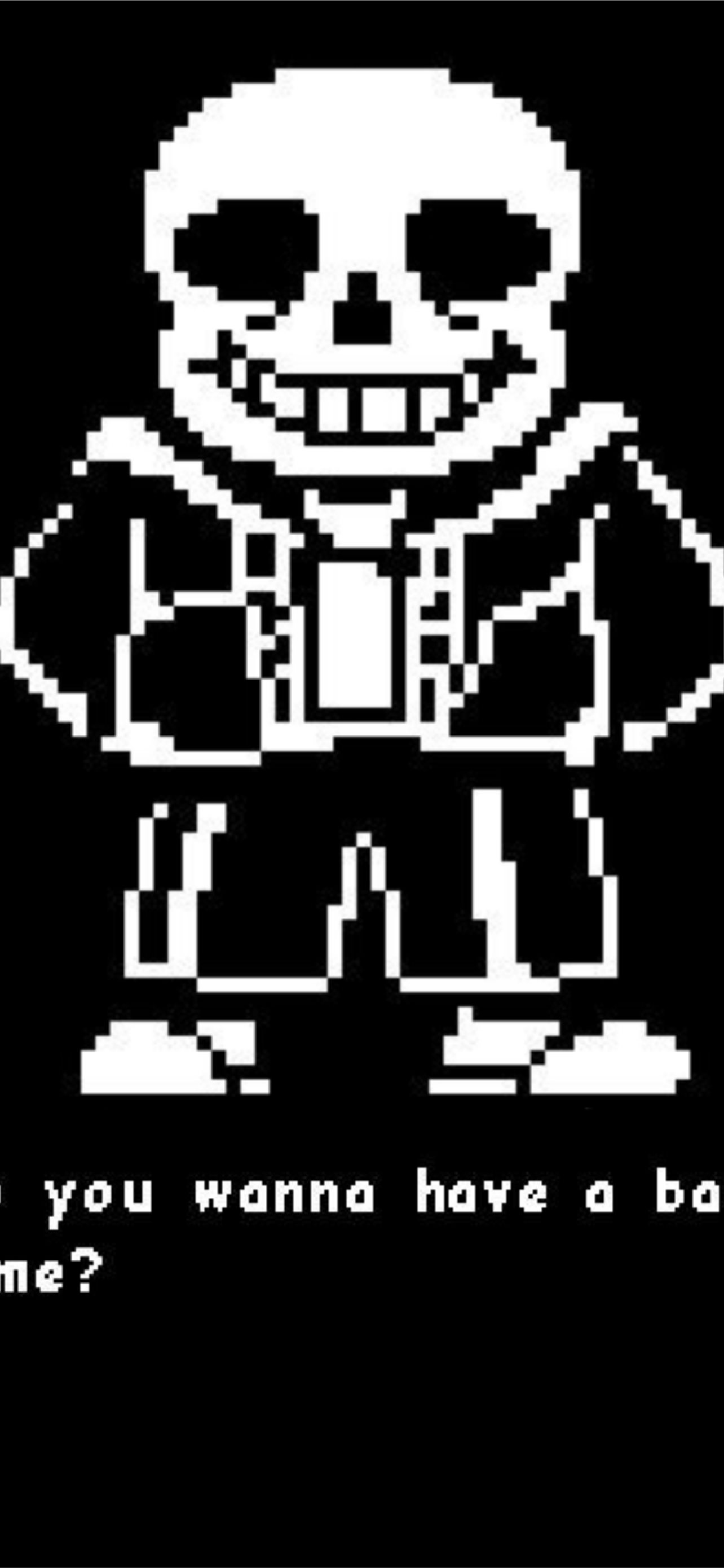 I made my own phone Undertale iPhone Wallpaper Free Download