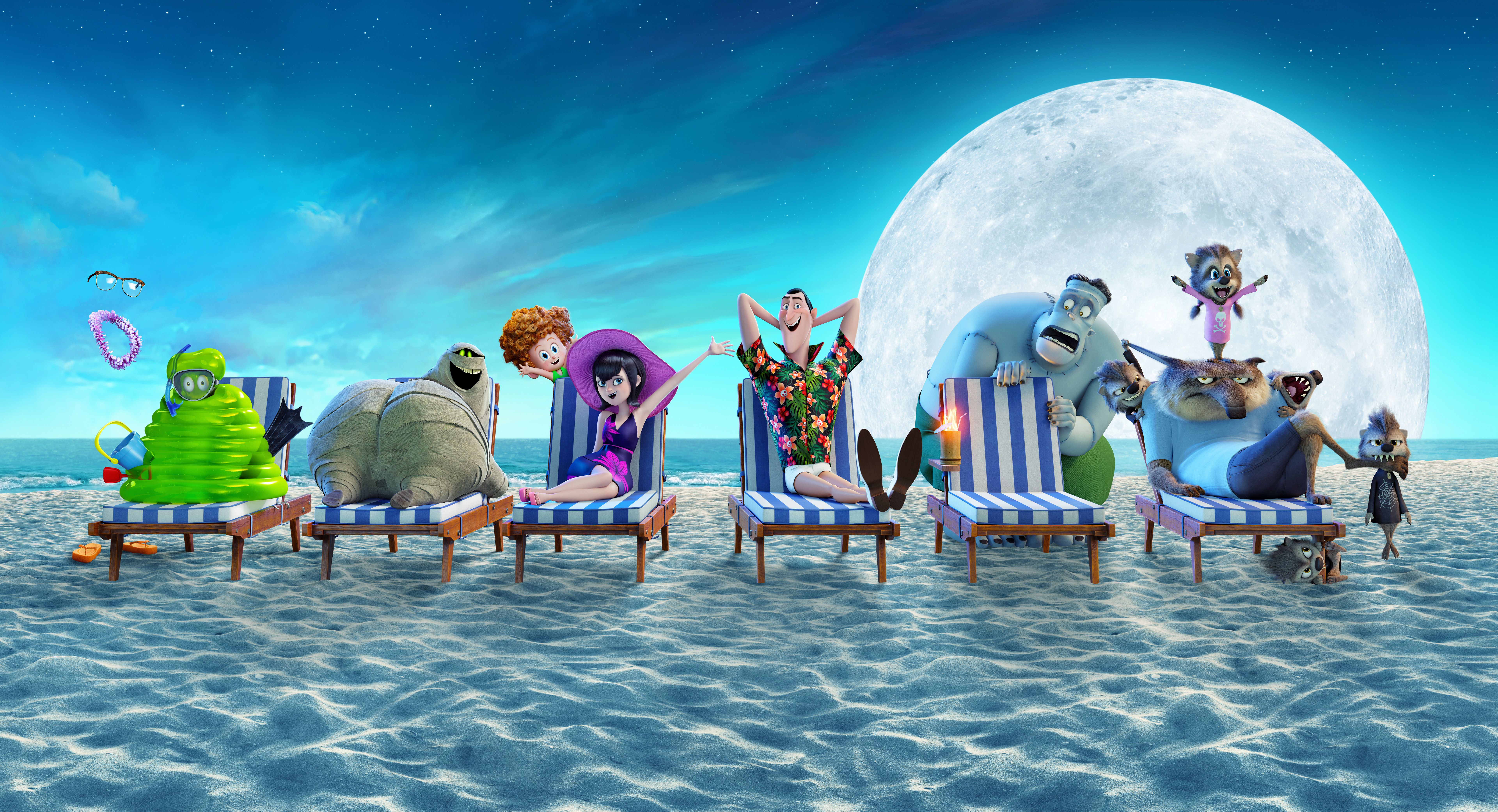 Hotel Transylvania 3 Summer Vacation Animated Movie 8k 1280x1024 Resolution HD 4k Wallpaper, Image, Background, Photo and Picture
