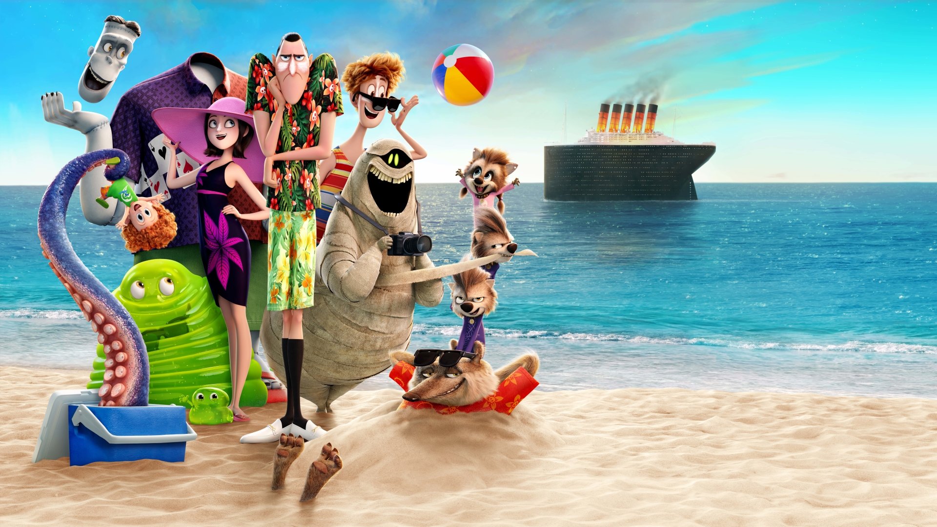 Hotel Transylvania 3: Summer Vacation 8k Ultra HD Wallpaper
