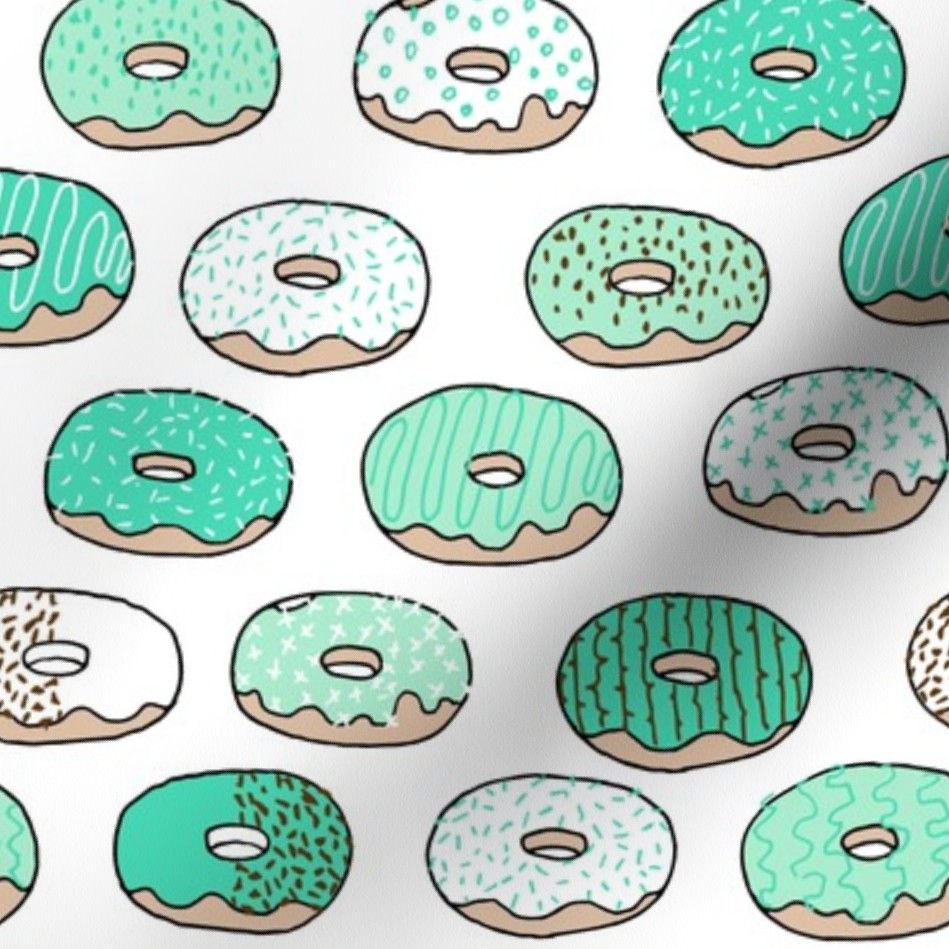 Green Donuts Wallpapers Wallpaper Cave