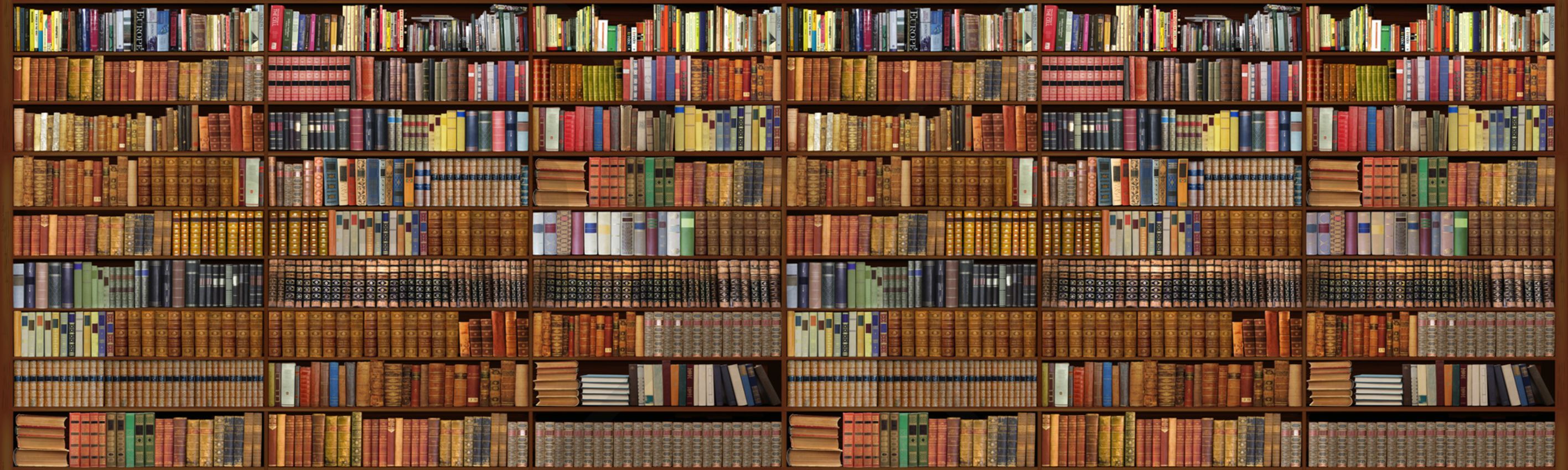 Bookshelves Wallpaper