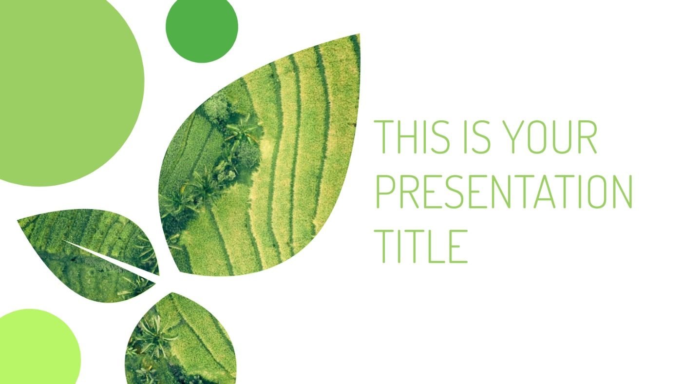 Environment Leaves. Free PowerPoint & Google Slides Theme