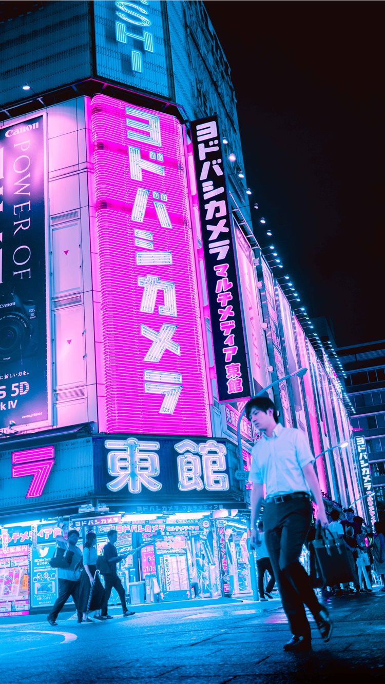 Best Tokyo iPhone 8 HD Wallpaper