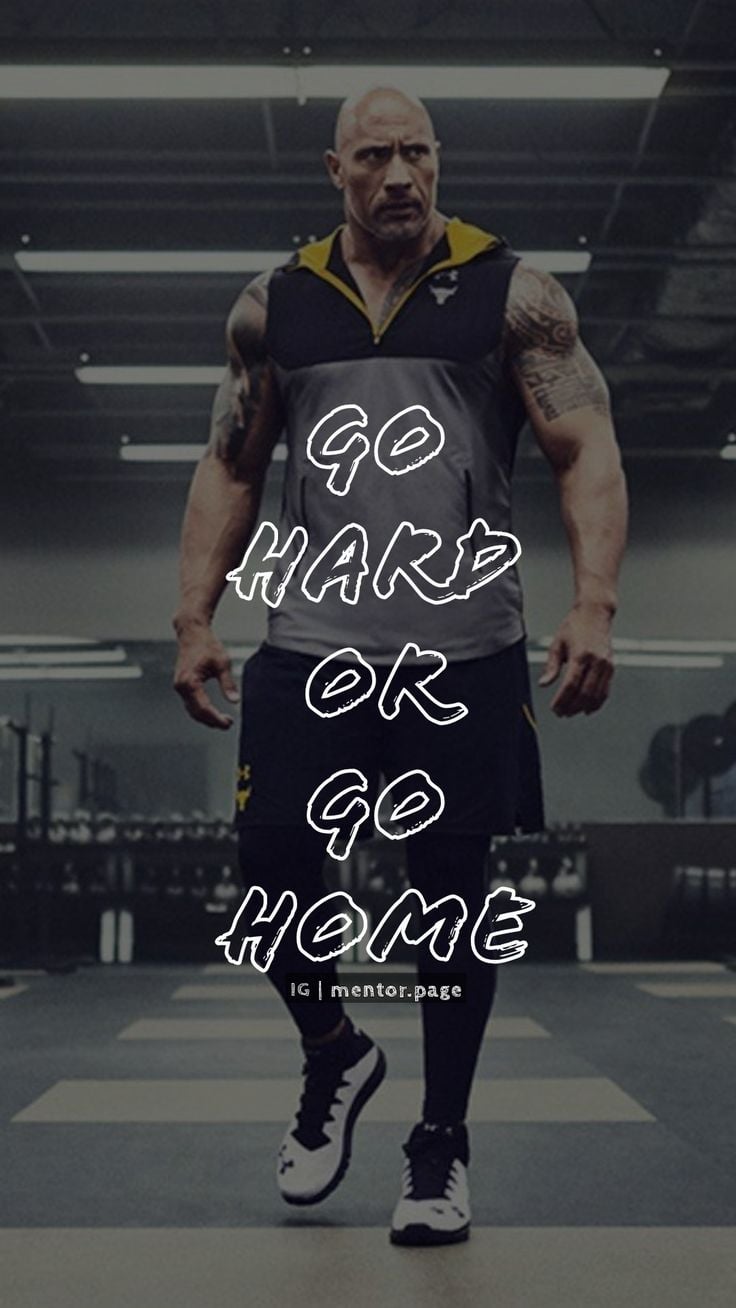 Dwayne Johnson, Rock Wallpaper, Gym Quote, Fitness Quote, Workout Quotes. Dwayne johnson quotes, Fitness wallpaper, Dwayne johnson workout