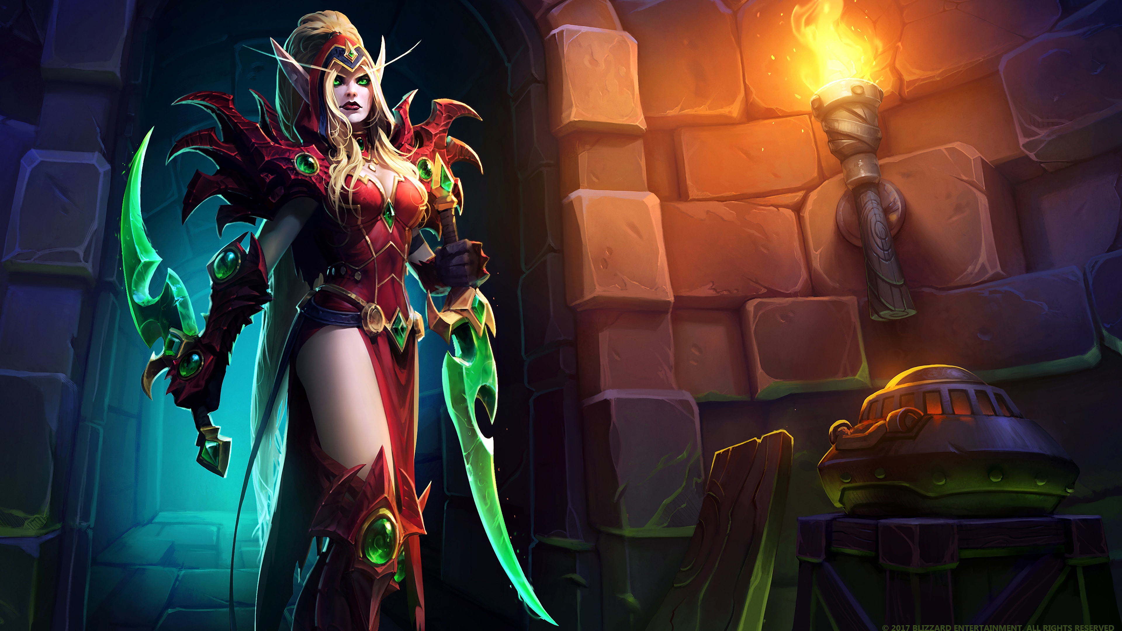 Valeera Sanguinar World of Warcraft 4K