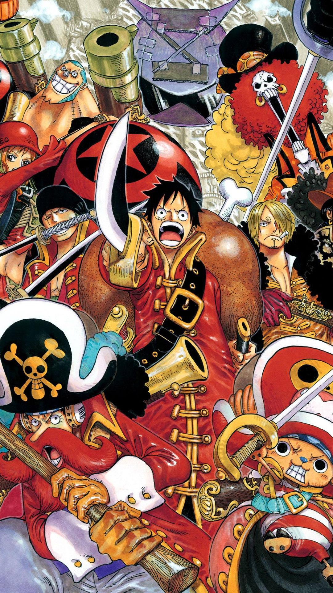 Hình nền One Piece cho iPhone 12 Pro Max: \
