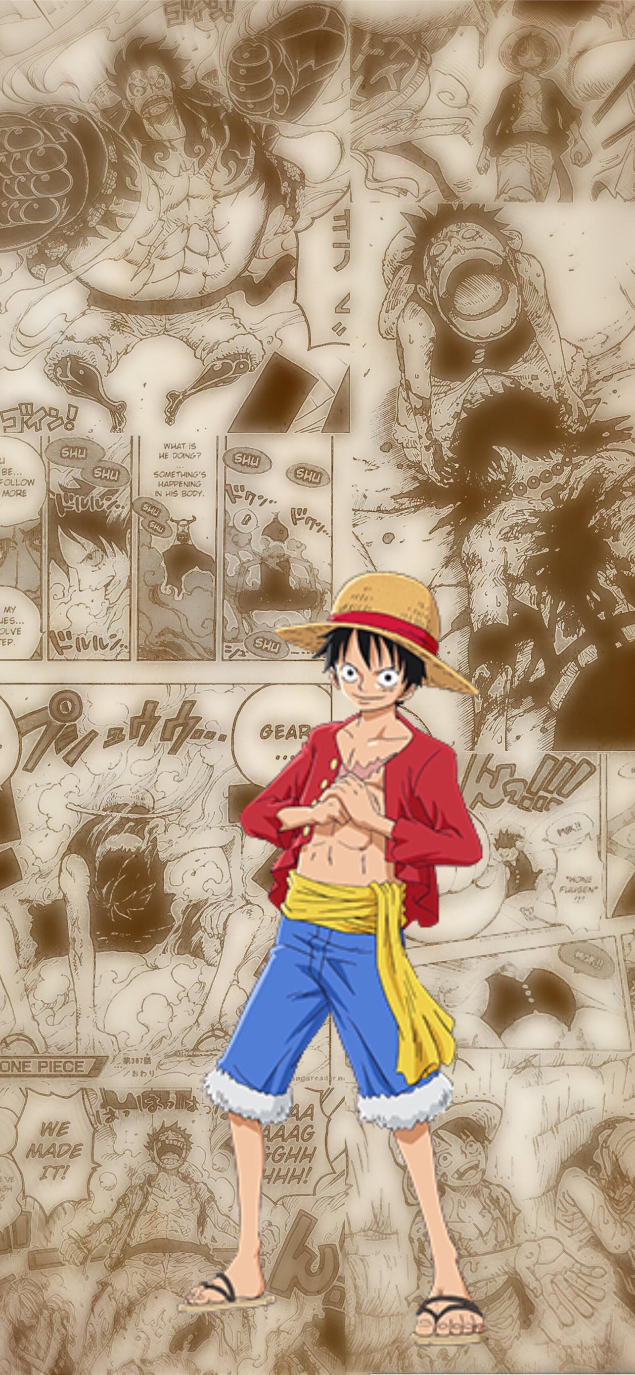 monkey d luffy iPhone Wallpaper Free Download