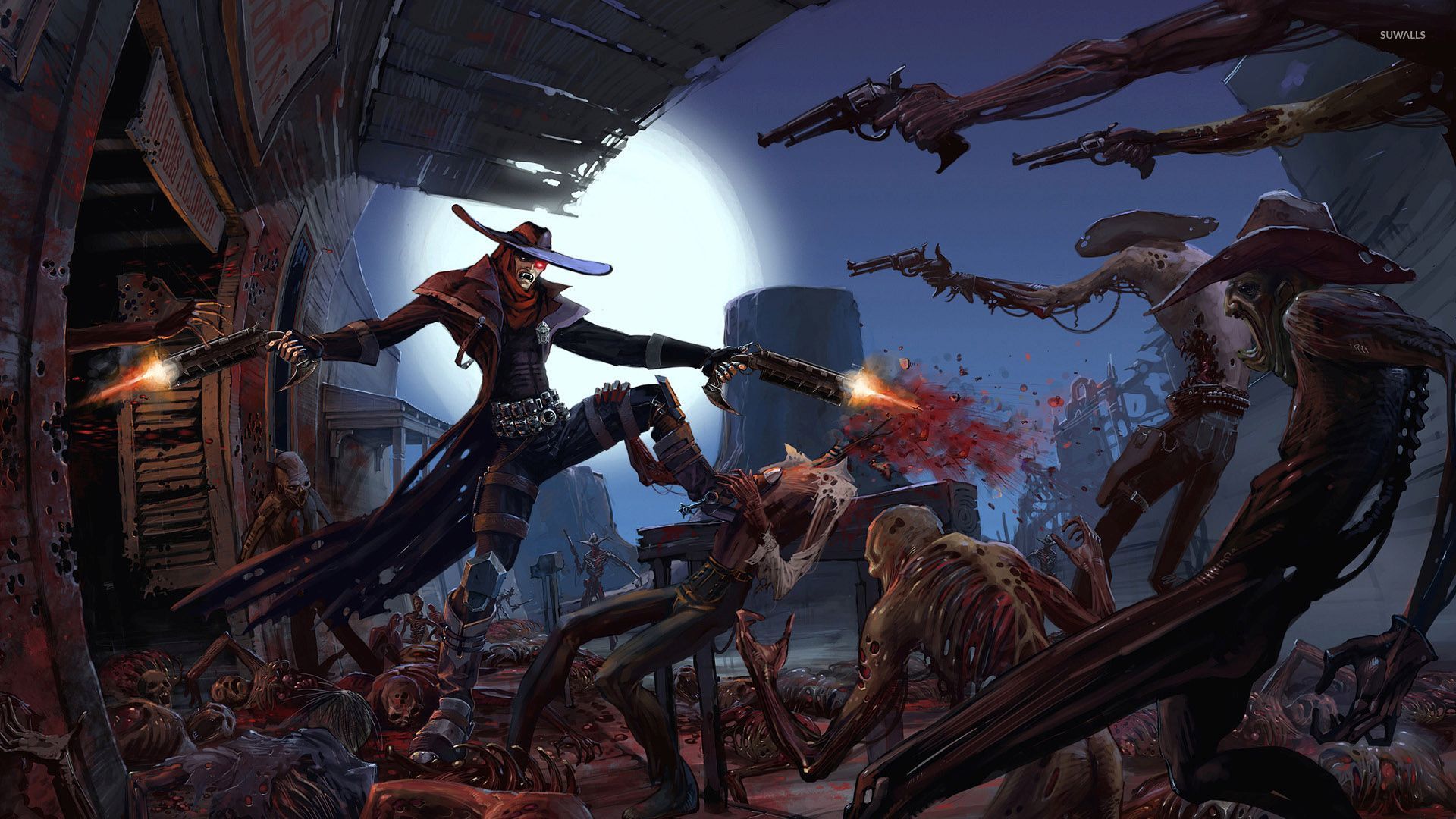 Darkwatch battle wallpaper wallpaper