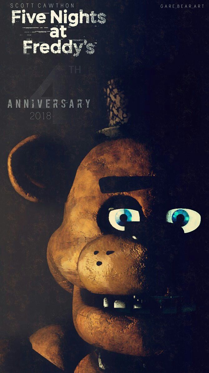 Five Nights at Freddy's 4 th Wallpaper. Imagens de terror, Games de terror, Fnaf