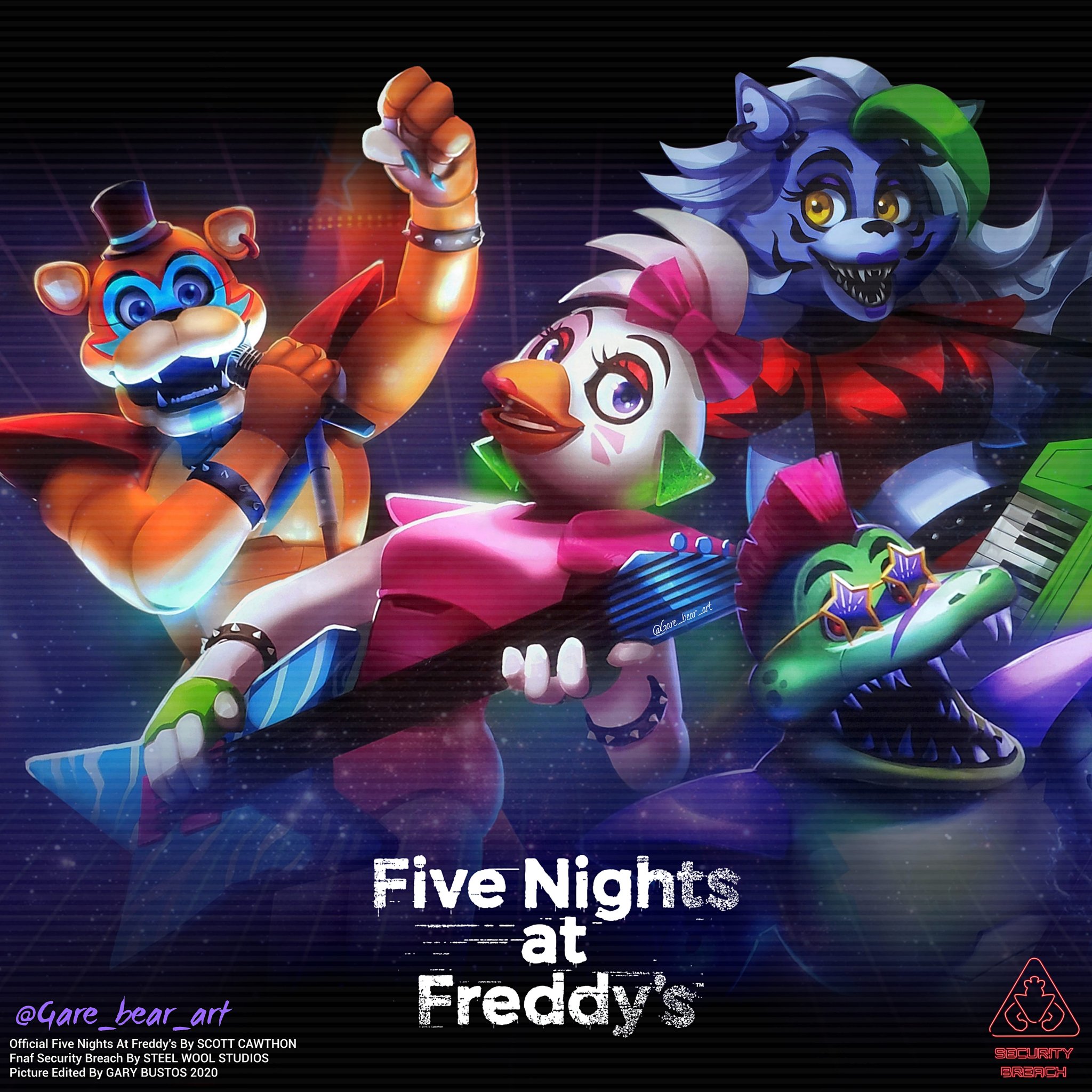 Five nights security. Плакаты ФНАФ секьюрити Брич. ФНАФ 9 заставка. ФНАФ 9 Постер. Афиша ФНАФ.