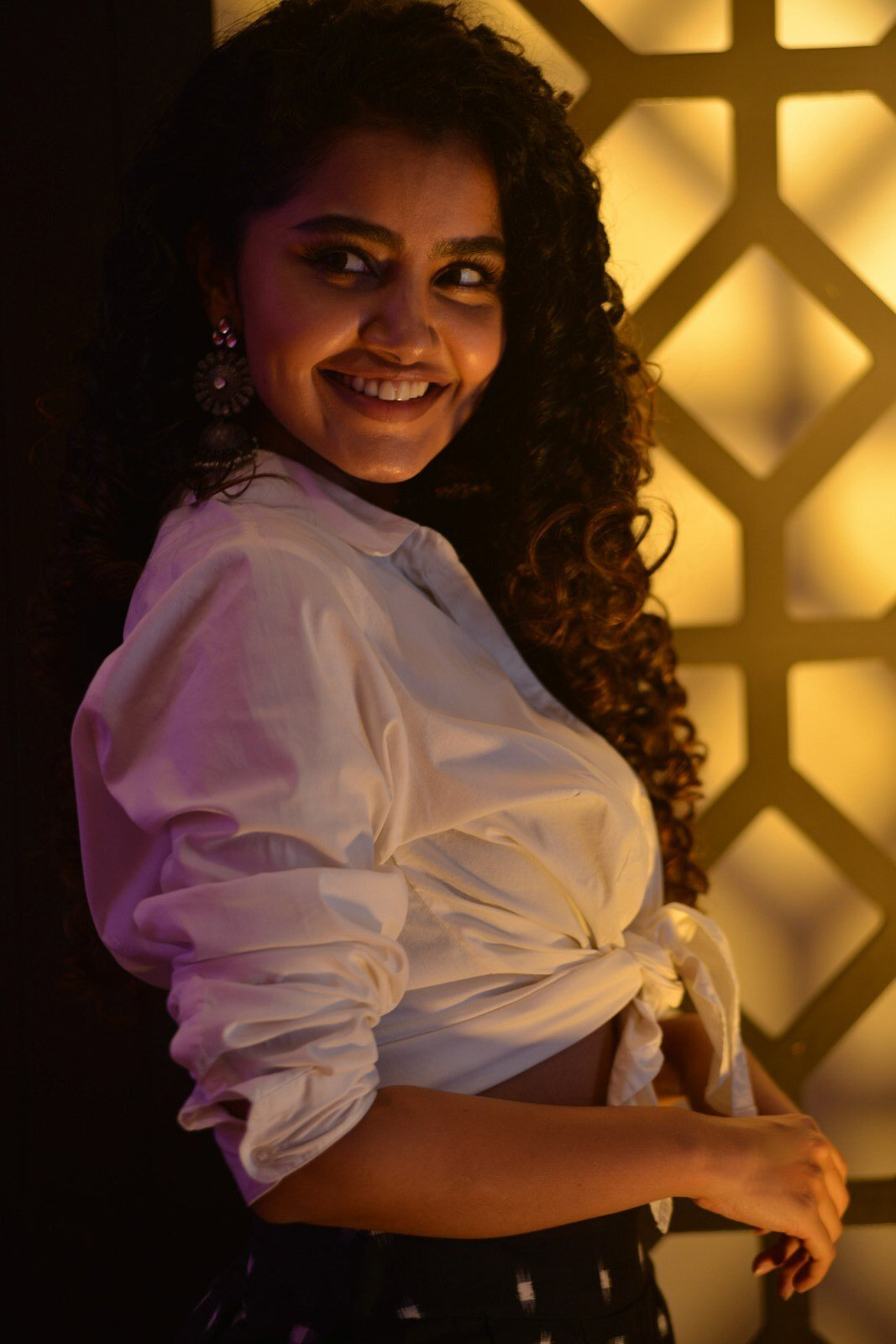 Anupama Parameshwaran stills at Rowdy Boys First Look Launch