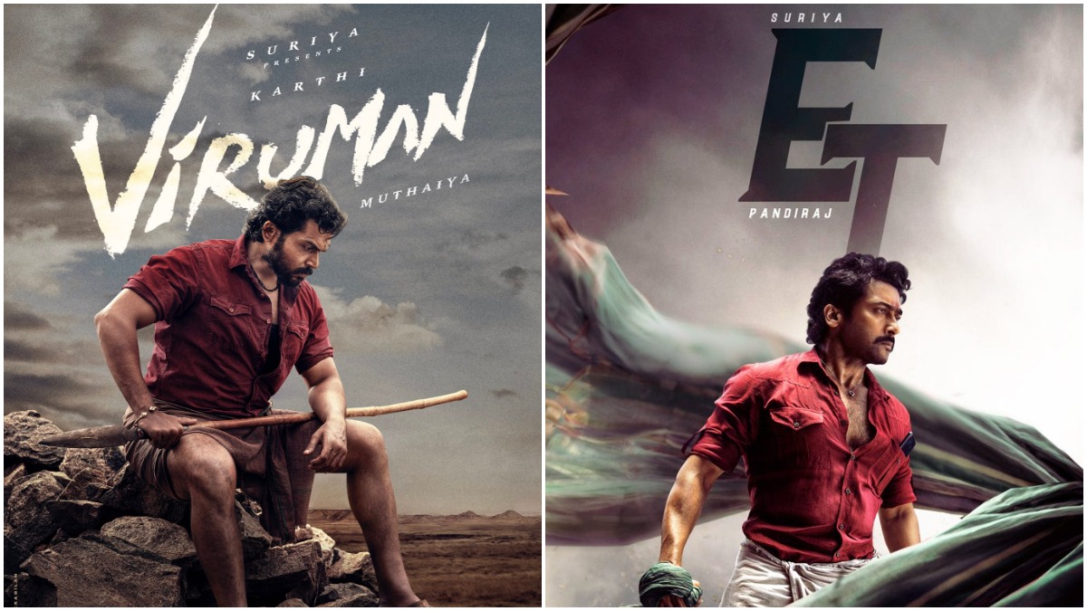 Karthi In Viruman And Suriya In Etharkkum Thunindhavan: Can You Spot What's Common Between The Brothers in Their First Look Posters?